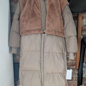 UGG White Puffer Jacket